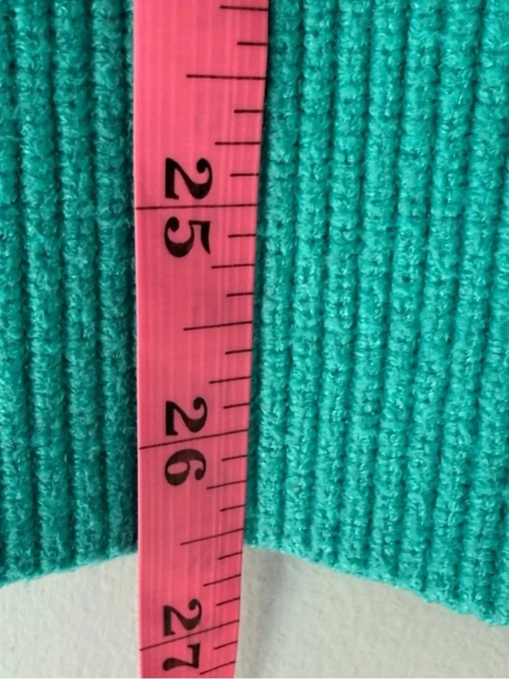 Free People Teal Ribbed Turtleneck Sweater